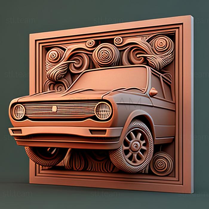 3D model Fiat Tipo (STL)